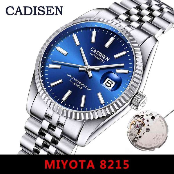 2021 cadiz men mechanical watches fire luxury automatic rvs waterproof clock lighting, Slivery;brown
2021 cadiz men mechanical watches fire luxury automatic rvs waterproof clock lighting, Slivery;brown