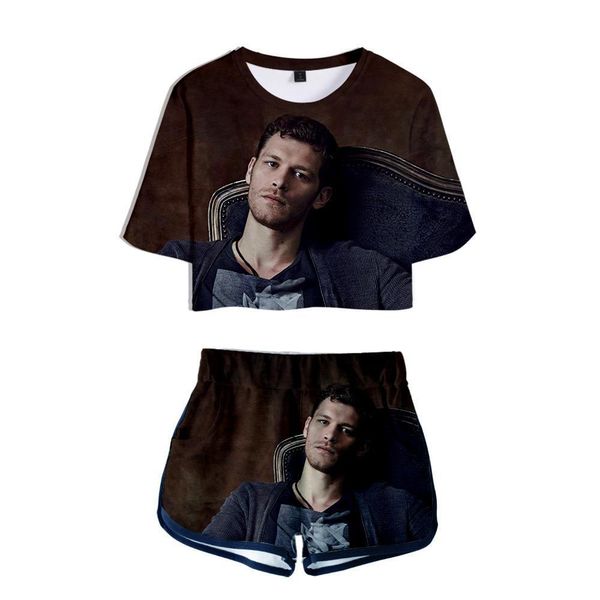 short sleeve tv series womens tracksuits the vampire diaries niklaus mikaelson two pieces sets women fashion girl harajuku t shirts, Gray
short sleeve tv series womens tracksuits the vampire diaries niklaus mikaelson two pieces sets women fashion girl harajuku t shirts, Gray