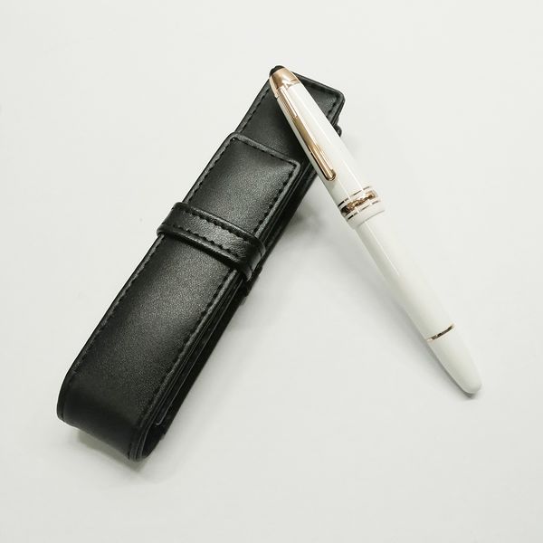 send real leather sheath roller ball pen - msk-149 black resin fountain pens writing office school supplies with serial number
send real leather sheath roller ball pen - msk-149 black resin fountain pens writing office school supplies with serial number