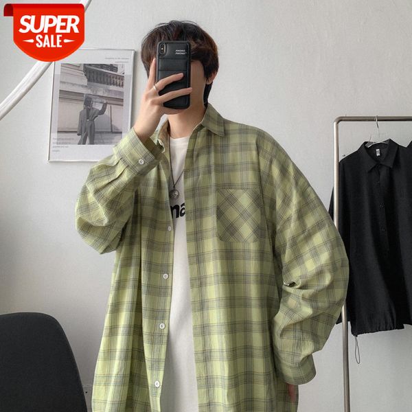 korean style small fresh spring and summer color plaid shirt men's college pattern #kv83, White;black
korean style small fresh spring and summer color plaid shirt men's college pattern #kv83, White;black