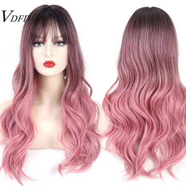 hair vdfd pink with bangs cosplay heat friendly synthetic natural ombre rose gold long wavy fake for women daily 220301, Black;brown
hair vdfd pink with bangs cosplay heat friendly synthetic natural ombre rose gold long wavy fake for women daily 220301, Black;brown