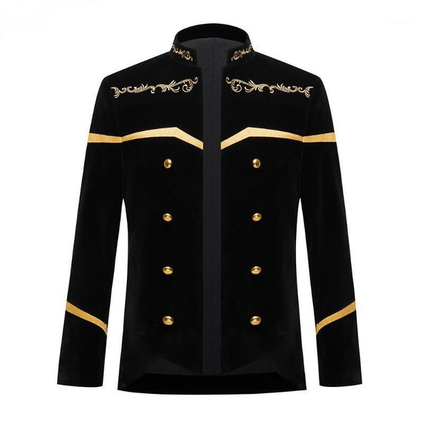 men's suits & blazers fashion men black navy style suit jacket singer slim stage costume embroidery velvet exquisite, White;black
men's suits & blazers fashion men black navy style suit jacket singer slim stage costume embroidery velvet exquisite, White;black