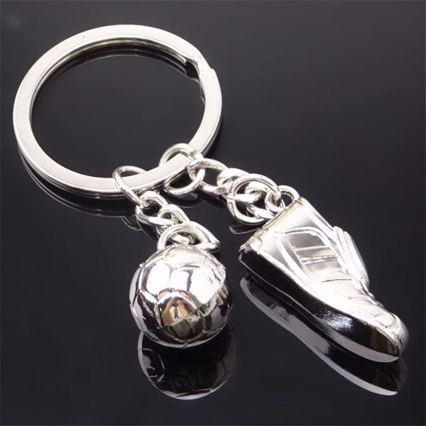 keychains metal keychain key chain - fashion soccer shoes and football car ring gift bag, Silver
keychains metal keychain key chain - fashion soccer shoes and football car ring gift bag, Silver