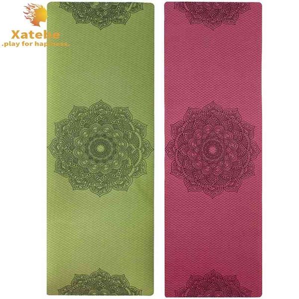 tpe yoga mat sport non-slip acupressure for gym floor with position line beginner s pilates exercise
tpe yoga mat sport non-slip acupressure for gym floor with position line beginner s pilates exercise