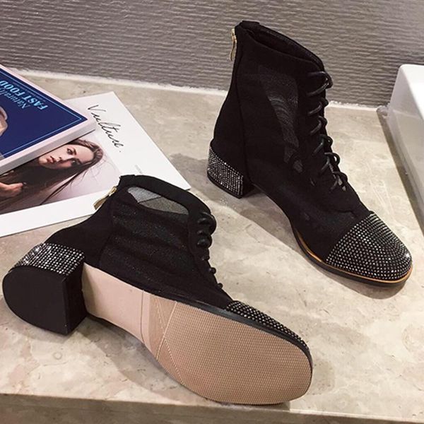 boots 2021 women ankle mesh hollow female summer shoes woman cool high sandals ladies rhinestone, Black
boots 2021 women ankle mesh hollow female summer shoes woman cool high sandals ladies rhinestone, Black