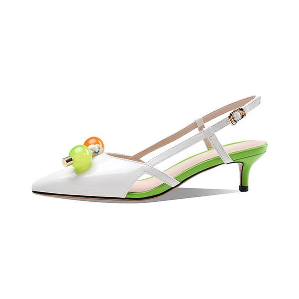 dress shoes summer women's sweet candy color genuine leather female sandals party office pointed toe high heels for women, Black
dress shoes summer women's sweet candy color genuine leather female sandals party office pointed toe high heels for women, Black