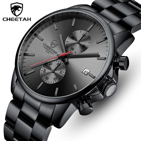 wristwatches cheetah men watches fashion black business quartz watch mens chronograph sports wristwatch relogio masculino, Slivery;brown
wristwatches cheetah men watches fashion black business quartz watch mens chronograph sports wristwatch relogio masculino, Slivery;brown
