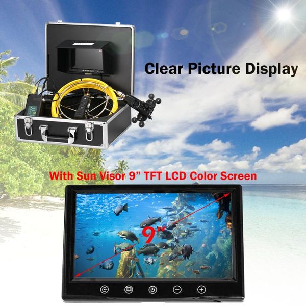 waterproof industrial endoscope camera 7 inch/9 inch 20/50m pipe inspection double system drain sewer pipeline fish finder
waterproof industrial endoscope camera 7 inch/9 inch 20/50m pipe inspection double system drain sewer pipeline fish finder