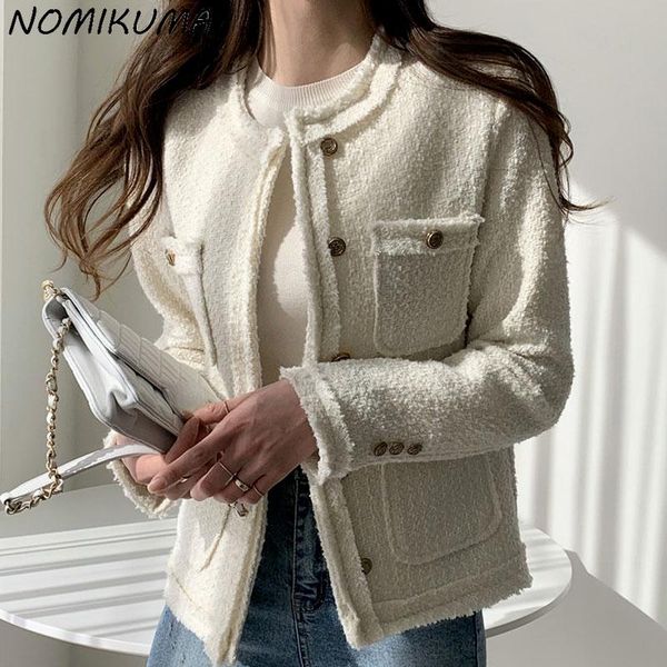 women's jackets nomikuma 2021 autumn womens korean elegant long sleeve o-neck coat causal fashion multi-pockets outwear 6l854, Black;brown
women's jackets nomikuma 2021 autumn womens korean elegant long sleeve o-neck coat causal fashion multi-pockets outwear 6l854, Black;brown