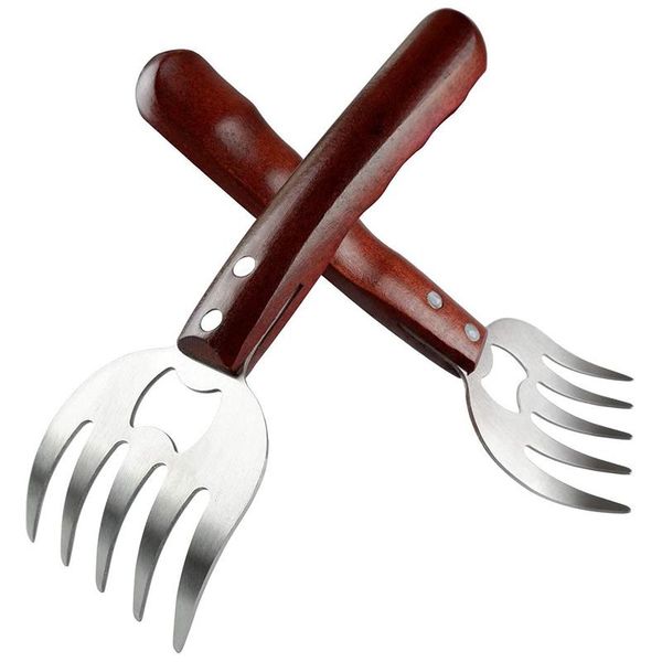bike groupsets meat shredding stainless steel pulled pork shredder slicer for bbq long wood handle (2 pcs)
bike groupsets meat shredding stainless steel pulled pork shredder slicer for bbq long wood handle (2 pcs)