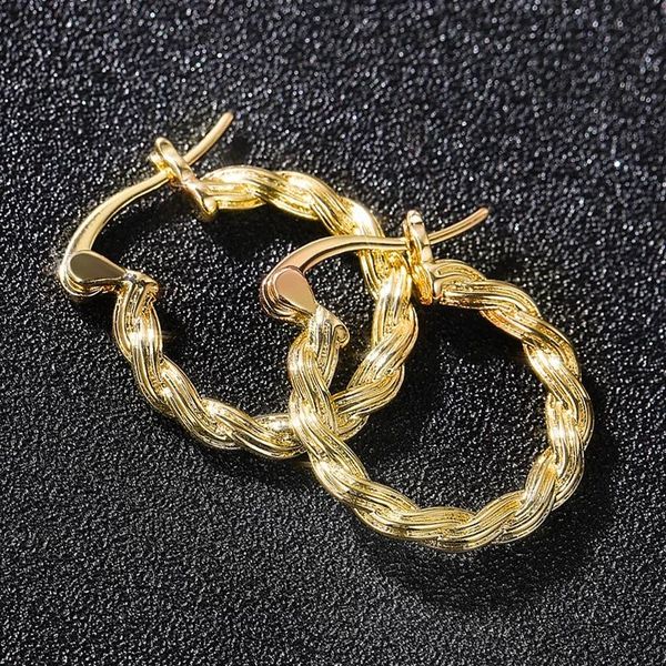 hoop & huggie twist design earrings for women metal gold color luxury bridal wedding engagement earring fashion jewelry, Golden;silver
hoop & huggie twist design earrings for women metal gold color luxury bridal wedding engagement earring fashion jewelry, Golden;silver