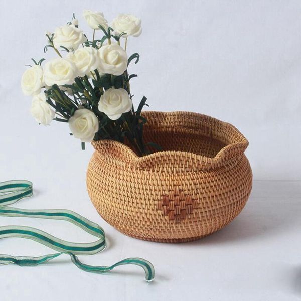storage baskets rattan basket hand-woven woven round primary color chinese jewelry tea set box
storage baskets rattan basket hand-woven woven round primary color chinese jewelry tea set box