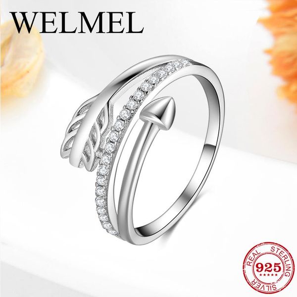 cluster rings 925 sterling silver classic feather arrow clear cz finger for women fashion jewelry gift 2021, Golden;silver
cluster rings 925 sterling silver classic feather arrow clear cz finger for women fashion jewelry gift 2021, Golden;silver