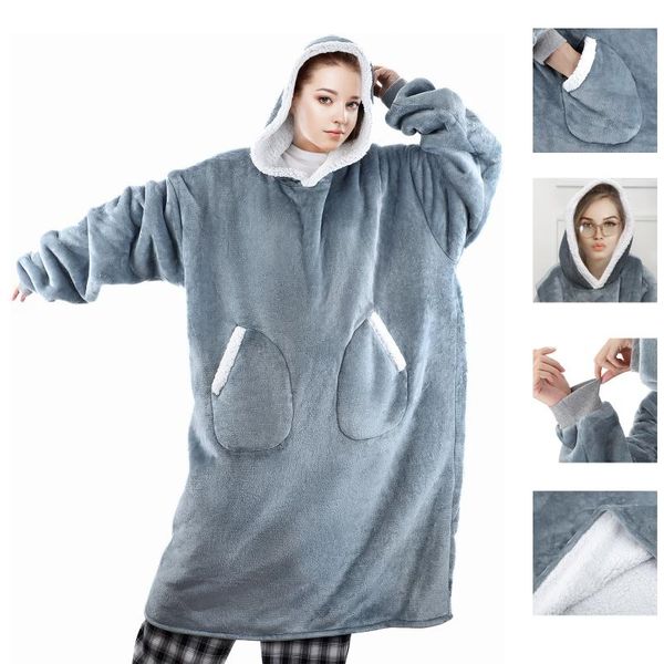 blankets long hooded blanket soft warm fluffy fleece sofa with sleeves winter plush wearable weighted tv hoodie
blankets long hooded blanket soft warm fluffy fleece sofa with sleeves winter plush wearable weighted tv hoodie