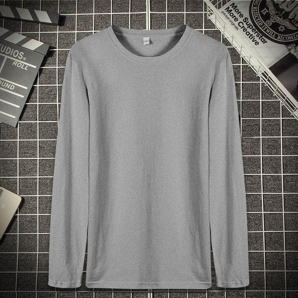 cryv long -shirts) sleeve men's pure cotton - solid color casual base white men's t-shirt trend, White;black
cryv long -shirts) sleeve men's pure cotton - solid color casual base white men's t-shirt trend, White;black