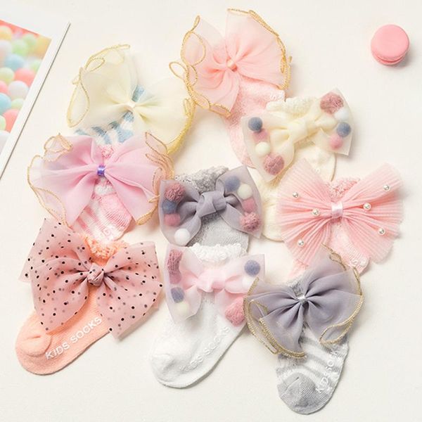 cute bows born baby sock pompom infant toddler short socks girl anti slip sokken, Pink;yellow
cute bows born baby sock pompom infant toddler short socks girl anti slip sokken, Pink;yellow