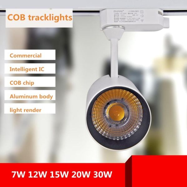 led track lights spotlights 7/12/15/20/30w clothing store showroom light super bright white warm spot
led track lights spotlights 7/12/15/20/30w clothing store showroom light super bright white warm spot