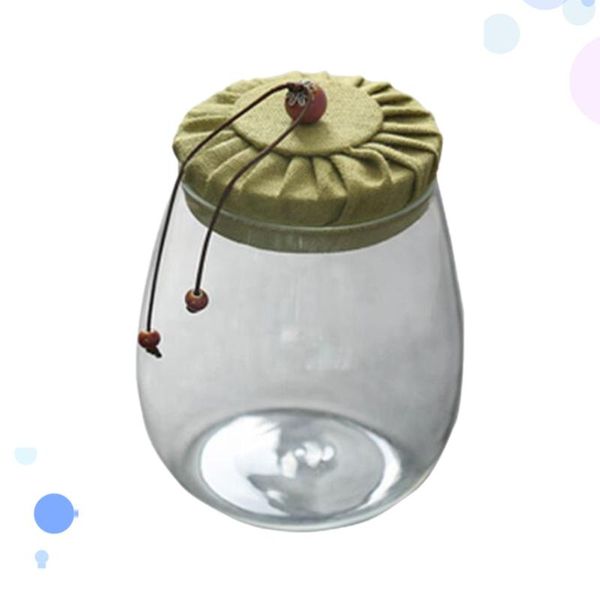 storage bottles & jars 600ml cloth cover grain container sealed tea glass jar empty bottle for loose coffee bean sug
storage bottles & jars 600ml cloth cover grain container sealed tea glass jar empty bottle for loose coffee bean sug