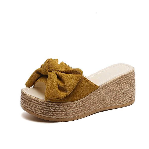 sandals summer woman wedges platform slippers butterfly-knot beachheads anti-slip beach sandals and women's clogs shoes slides gy4z, Black
sandals summer woman wedges platform slippers butterfly-knot beachheads anti-slip beach sandals and women's clogs shoes slides gy4z, Black