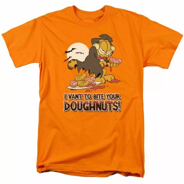 garfield i vant doughnuts t shirt mens licensed halloween comics tee orange, White;black
garfield i vant doughnuts t shirt mens licensed halloween comics tee orange, White;black