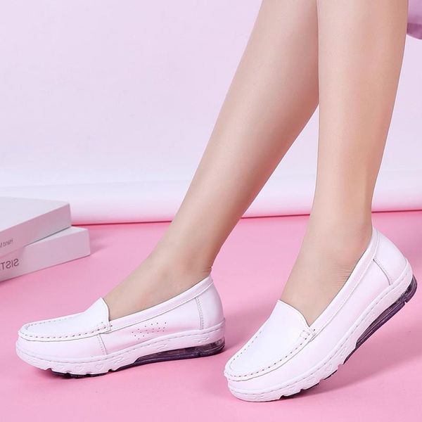 dress shoes women's 2021 summer genuine leather pumps ladies cutout breathable swing white mother wedge heel loafers, Black
dress shoes women's 2021 summer genuine leather pumps ladies cutout breathable swing white mother wedge heel loafers, Black