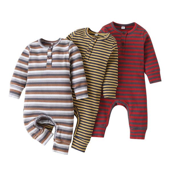 jumpsuits girls 0-18m born striped romper infant long sleeve round neck ribbed jumpsuit casual style playsuit, Blue
jumpsuits girls 0-18m born striped romper infant long sleeve round neck ribbed jumpsuit casual style playsuit, Blue