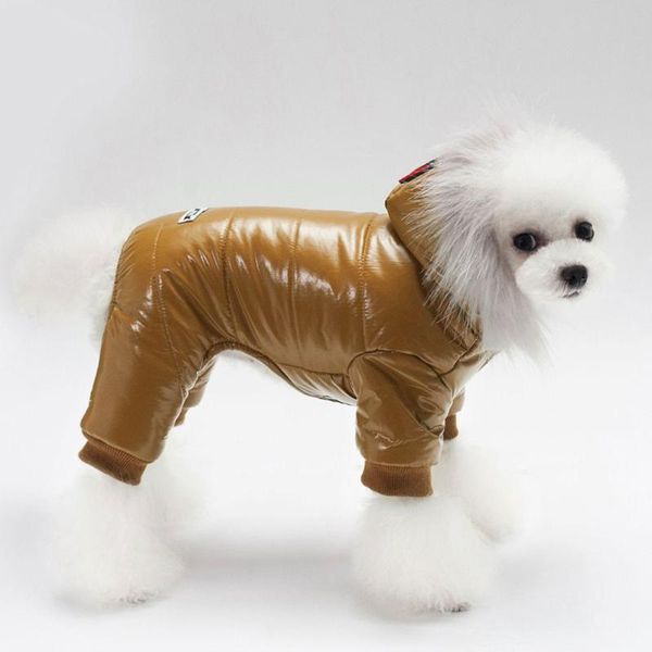 dog apparel 2021 pet dogs coat clothes pu leather cotton padded hooded jacket four legs comfortable thick warm winter
dog apparel 2021 pet dogs coat clothes pu leather cotton padded hooded jacket four legs comfortable thick warm winter