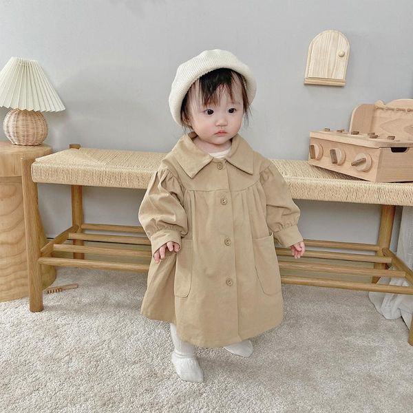 baby girls trench coats spring autumn kids fashion long sleeve 1-6 yrs loose jacket children girl overcoat outerwear coat, Blue;gray
baby girls trench coats spring autumn kids fashion long sleeve 1-6 yrs loose jacket children girl overcoat outerwear coat, Blue;gray
