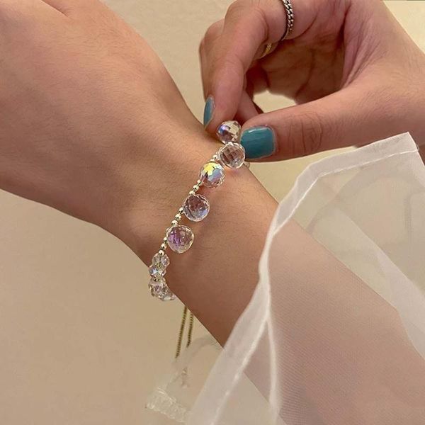link, chain korean crystal beaded adjustable bracelets women sweet temperament bracelet& bangles charms fashion jewelry gifts, Black
link, chain korean crystal beaded adjustable bracelets women sweet temperament bracelet& bangles charms fashion jewelry gifts, Black
