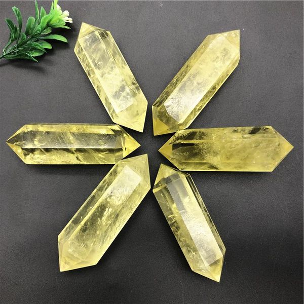 decorative objects & figurines drop 1pc natural citrine yellow crystal double point tower healing home decor stones and crystals
decorative objects & figurines drop 1pc natural citrine yellow crystal double point tower healing home decor stones and crystals