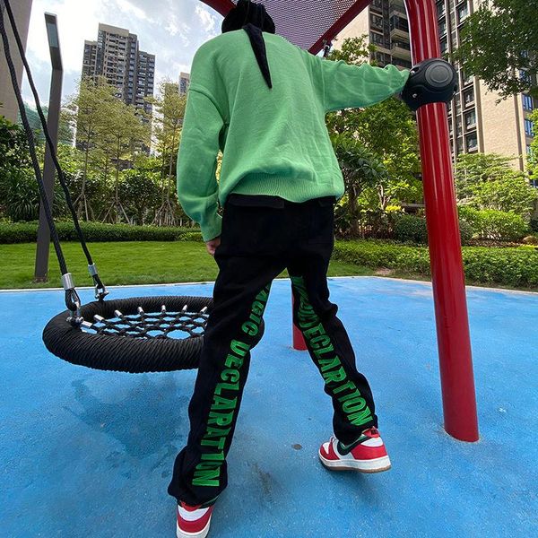 women's jeans high street y2k autumn korean version of the trend niche embroidery loose straight wide-leg long pants for men women, Blue
women's jeans high street y2k autumn korean version of the trend niche embroidery loose straight wide-leg long pants for men women, Blue