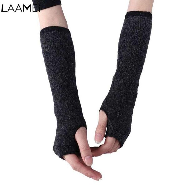 fingerless gloves laamei women winter knitted warm half-finger long wool cuff mittens invierno mujer, Blue;gray
fingerless gloves laamei women winter knitted warm half-finger long wool cuff mittens invierno mujer, Blue;gray