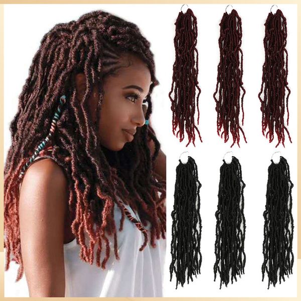 chemical fiber wig reggae jamaica 18 inch 12 pieces nu locs dirty braid, Black
chemical fiber wig reggae jamaica 18 inch 12 pieces nu locs dirty braid, Black