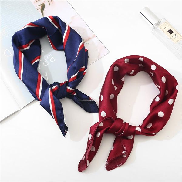 scarves bandana silk women 50cm square print satin neck head scarf kerchief hair tie bands luxury designer foulard femme 2021, Blue;gray
scarves bandana silk women 50cm square print satin neck head scarf kerchief hair tie bands luxury designer foulard femme 2021, Blue;gray
