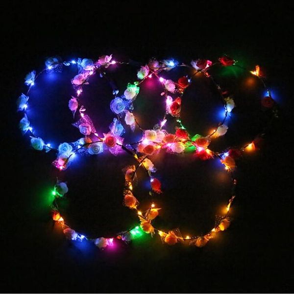 party decoration 20pcs foam flowers leds flashing headband garland women girls glow headwear hair home decor birthday
party decoration 20pcs foam flowers leds flashing headband garland women girls glow headwear hair home decor birthday