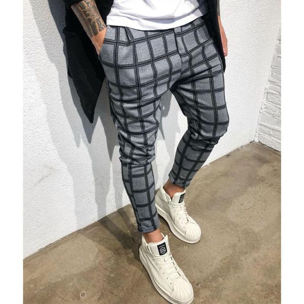 men's pants 2021 men grid fashion casual sweatpants black drawstring elastic male straight skinny trousers slim
men's pants 2021 men grid fashion casual sweatpants black drawstring elastic male straight skinny trousers slim