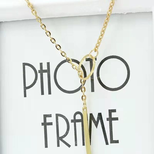 pendant necklaces simple metal circle chain necklace short paragraph european and american jewelry, Silver
pendant necklaces simple metal circle chain necklace short paragraph european and american jewelry, Silver