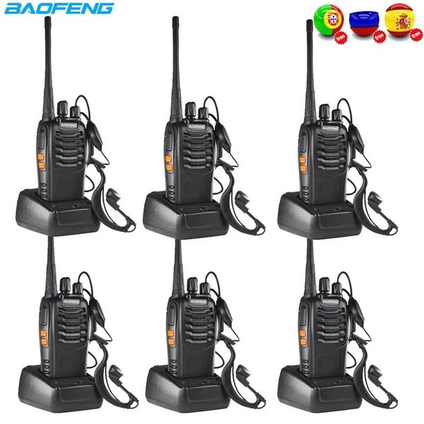 6pcs baofeng bf-888s walkie talkie 400-470mhz uhf bf888s handheld two way ham radio hf transceiver cb intercom
6pcs baofeng bf-888s walkie talkie 400-470mhz uhf bf888s handheld two way ham radio hf transceiver cb intercom