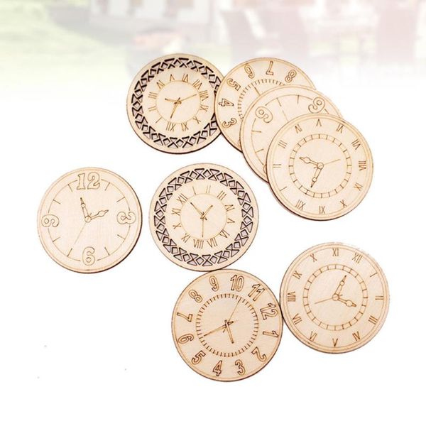 bags 8pcs creative clock pattern diy round shape wood slices adornment for friends family wall clocks
bags 8pcs creative clock pattern diy round shape wood slices adornment for friends family wall clocks