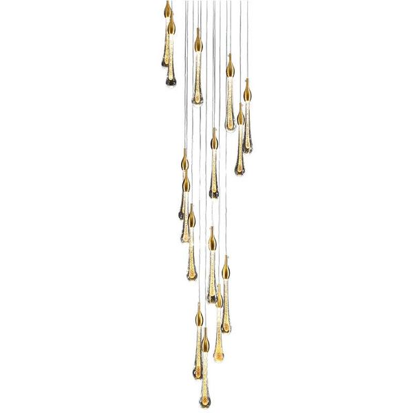 chandeliers postmodern spiral staircase lamp bedside creative personality dining room chandelier water drop villa duplex floor
chandeliers postmodern spiral staircase lamp bedside creative personality dining room chandelier water drop villa duplex floor