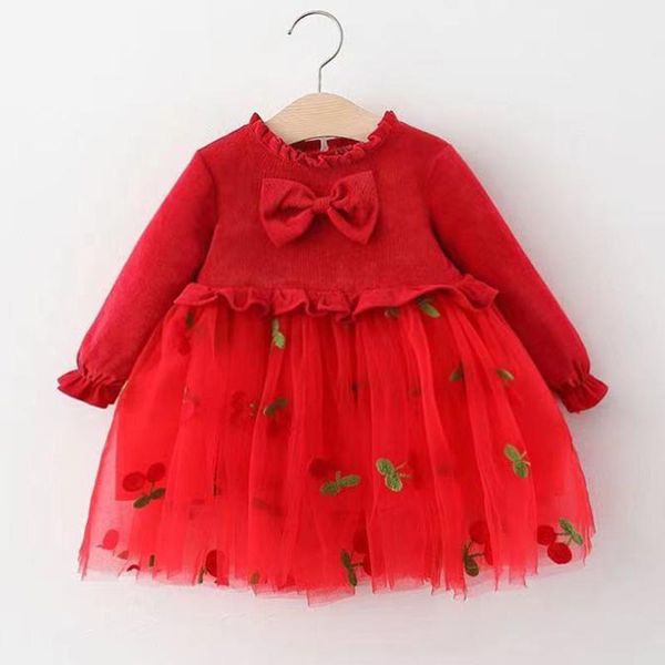 girl's dresses fall boutique kids clothing girls long sleeve dress bow mesh patchwork ball gown princess christmas costume, Red;yellow
girl's dresses fall boutique kids clothing girls long sleeve dress bow mesh patchwork ball gown princess christmas costume, Red;yellow