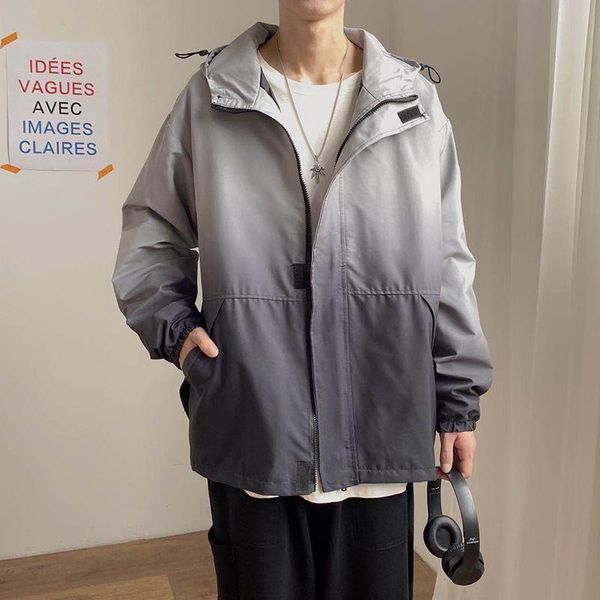 men's jackets autumn men streetwear jacket and coat 2021 bomber gradient male outwear, Black;brown
men's jackets autumn men streetwear jacket and coat 2021 bomber gradient male outwear, Black;brown