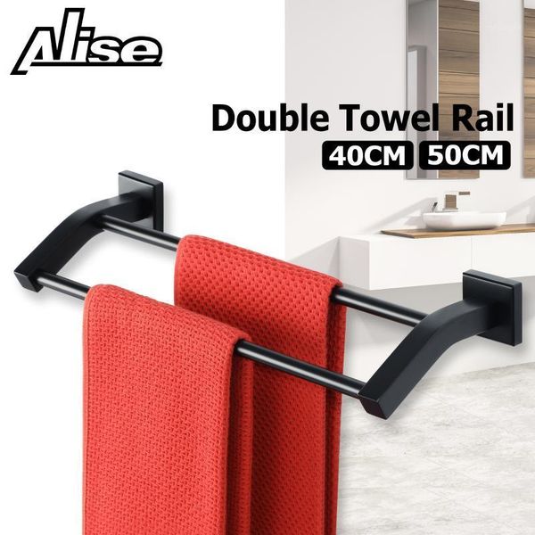 towel racks double rail wall mounted 40 50cm rack bathroom 304 stainless steel black bar hanger holder1
towel racks double rail wall mounted 40 50cm rack bathroom 304 stainless steel black bar hanger holder1