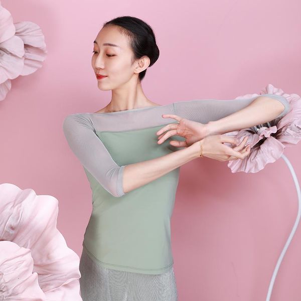 stage wear mesh ballet dance female dancer outfit classical costume summer dancing practice soft lyrical dancewear, Black;red
stage wear mesh ballet dance female dancer outfit classical costume summer dancing practice soft lyrical dancewear, Black;red