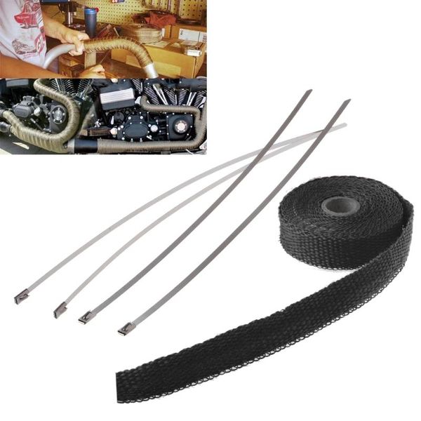 car motorcycle turbo manifold heat exhaust wrap tape thermal stainless ties l9ce system
car motorcycle turbo manifold heat exhaust wrap tape thermal stainless ties l9ce system