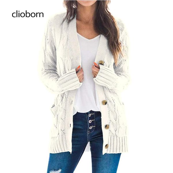 women's jackets clioborn 2021 solid color casual loose fashion jacket autumn and winter button pocket knitted cardigan top, Black;brown
women's jackets clioborn 2021 solid color casual loose fashion jacket autumn and winter button pocket knitted cardigan top, Black;brown