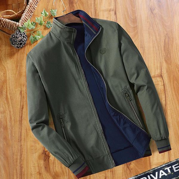 men's jackets autumn cotton double sided wear jacket middle-aged elderly men outerwear dad stand collar two side coats solid oversized, Black;brown
men's jackets autumn cotton double sided wear jacket middle-aged elderly men outerwear dad stand collar two side coats solid oversized, Black;brown