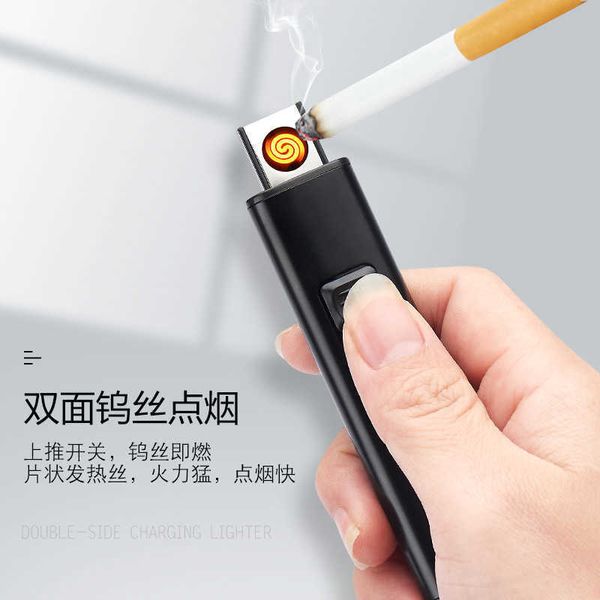 exquisite usb rechargeable advertising gift creative windproof household electronic lighter cigarette set
exquisite usb rechargeable advertising gift creative windproof household electronic lighter cigarette set