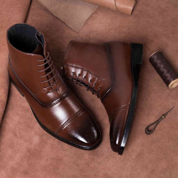 dress shoes novo outono e inverno moda masculina zÃper lateral sapatos de couro alta qualida brock martin botas masculinos quentes stfn, Black
dress shoes novo outono e inverno moda masculina zÃper lateral sapatos de couro alta qualida brock martin botas masculinos quentes stfn, Black