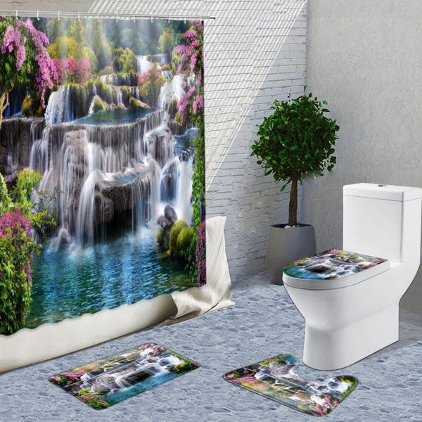 shower curtains forest waterfall sets bath mats rugs 3d chinese style landscape scenery home bedroom decor curtain fabric hooks
shower curtains forest waterfall sets bath mats rugs 3d chinese style landscape scenery home bedroom decor curtain fabric hooks